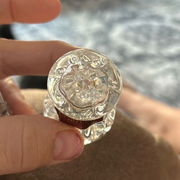 Vintage Set King Edward by GORHAM CRYSTAL 2 3/4" Salt & Pepper Shakers - Picture 3 of 6